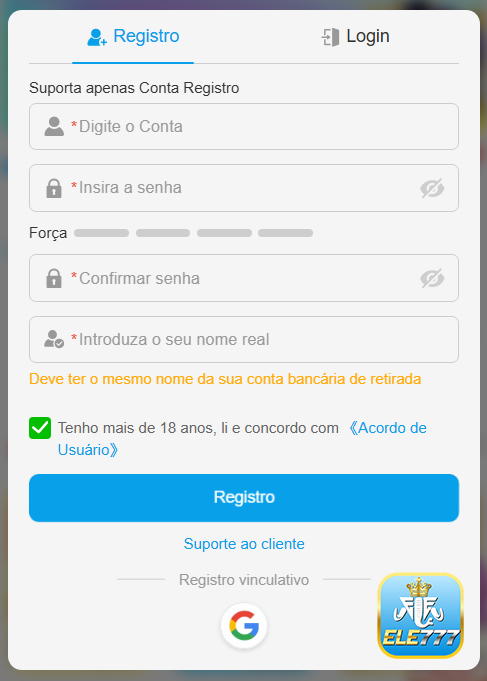 Recompensas VIP ele777.com